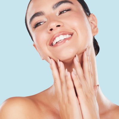 Beauty, manicure and skincare, woman and makeup advertising, natural cosmetics and facial treatment Beauty, manicure and skincare, woman and makeup advertising, natural cosmetics and facial treatment